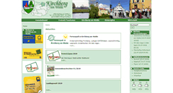 Desktop Screenshot of kirchbergamwalde.at